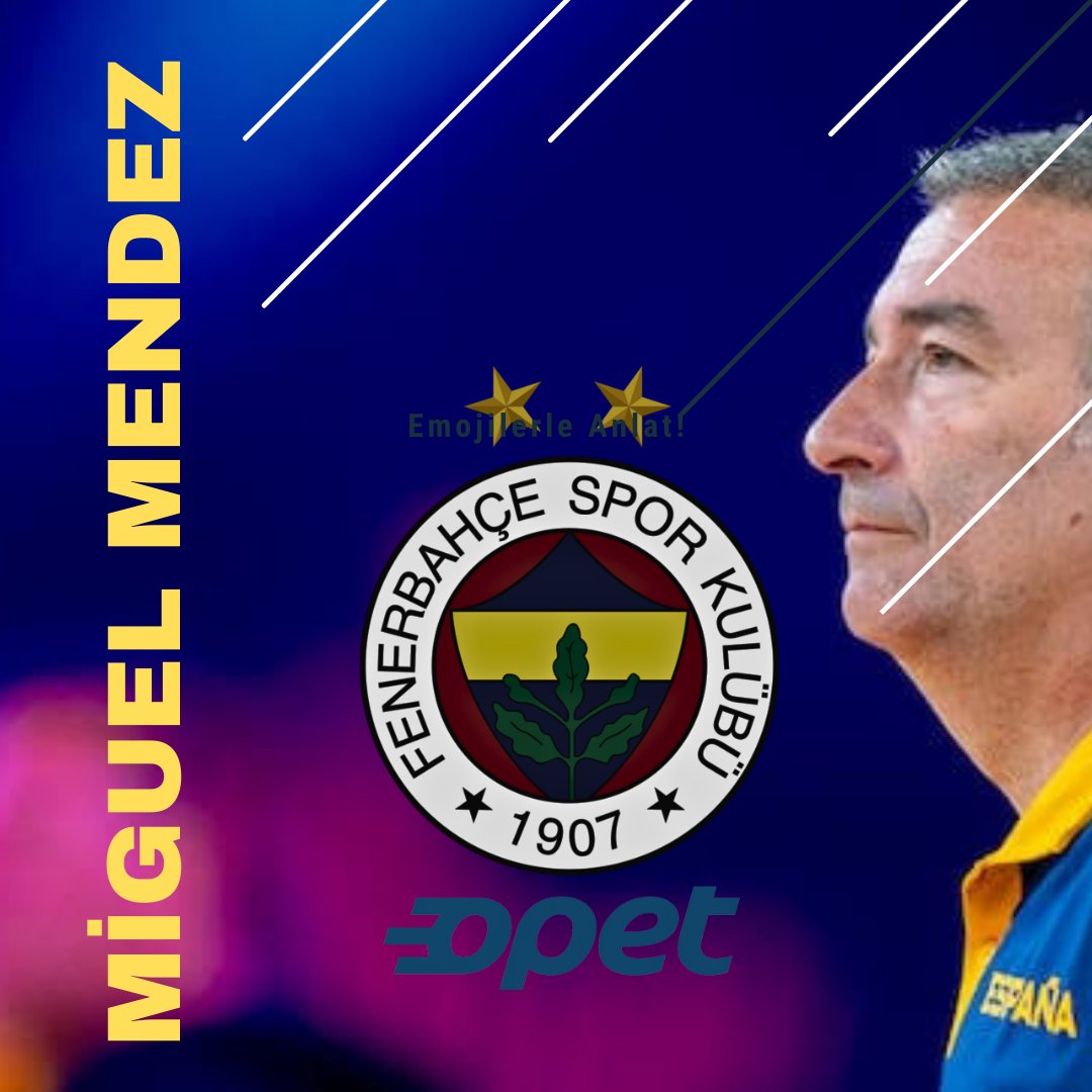 Miguel Mendez’e “Ailemize hoş geldin!” diyor, hedeflerimiz yolunda nice zaferler ve şampiyonluklar diliyoruz.
<a href="/Fenerbahce/">Fenerbahçe SK</a> <a href="/fbkadinbasket/">Fenerbahçe Opet</a> 
<a href="/80sRamazan/">Ramazan Çetinkaya..Fenerbahçeliler</a> <a href="/80s_Genctayfa/">80s_genctayfa</a> 
#Fenerbahçe #Fenerbahce