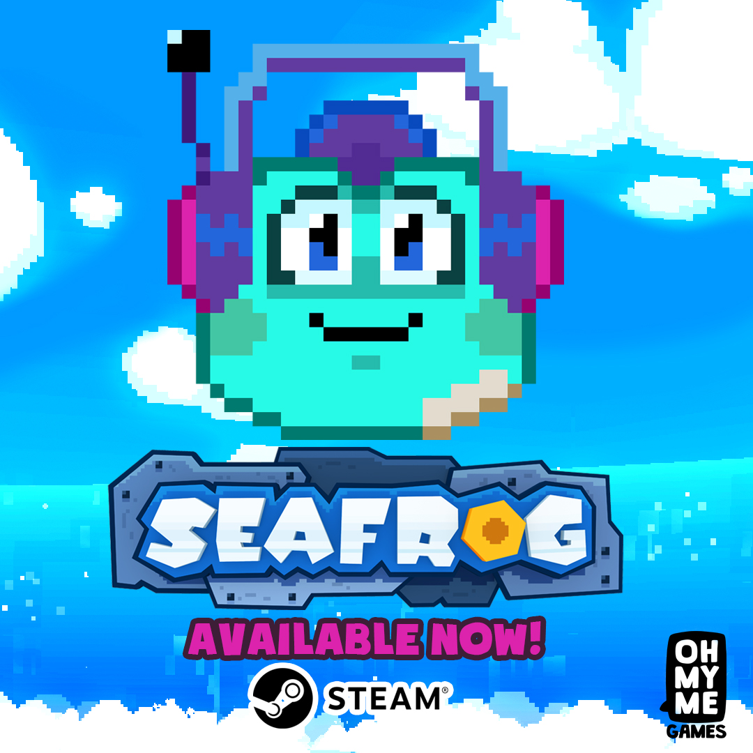 🌟Seafrog is AVAILABLE NOW on Steam!🌟

Thank you to everyone who helped make Seafrog a reality. I am humbled. ❤️

If you like challenging platformers with a twist, I highly recommend this one 👇
store.steampowered.com/app/2107540/Se…