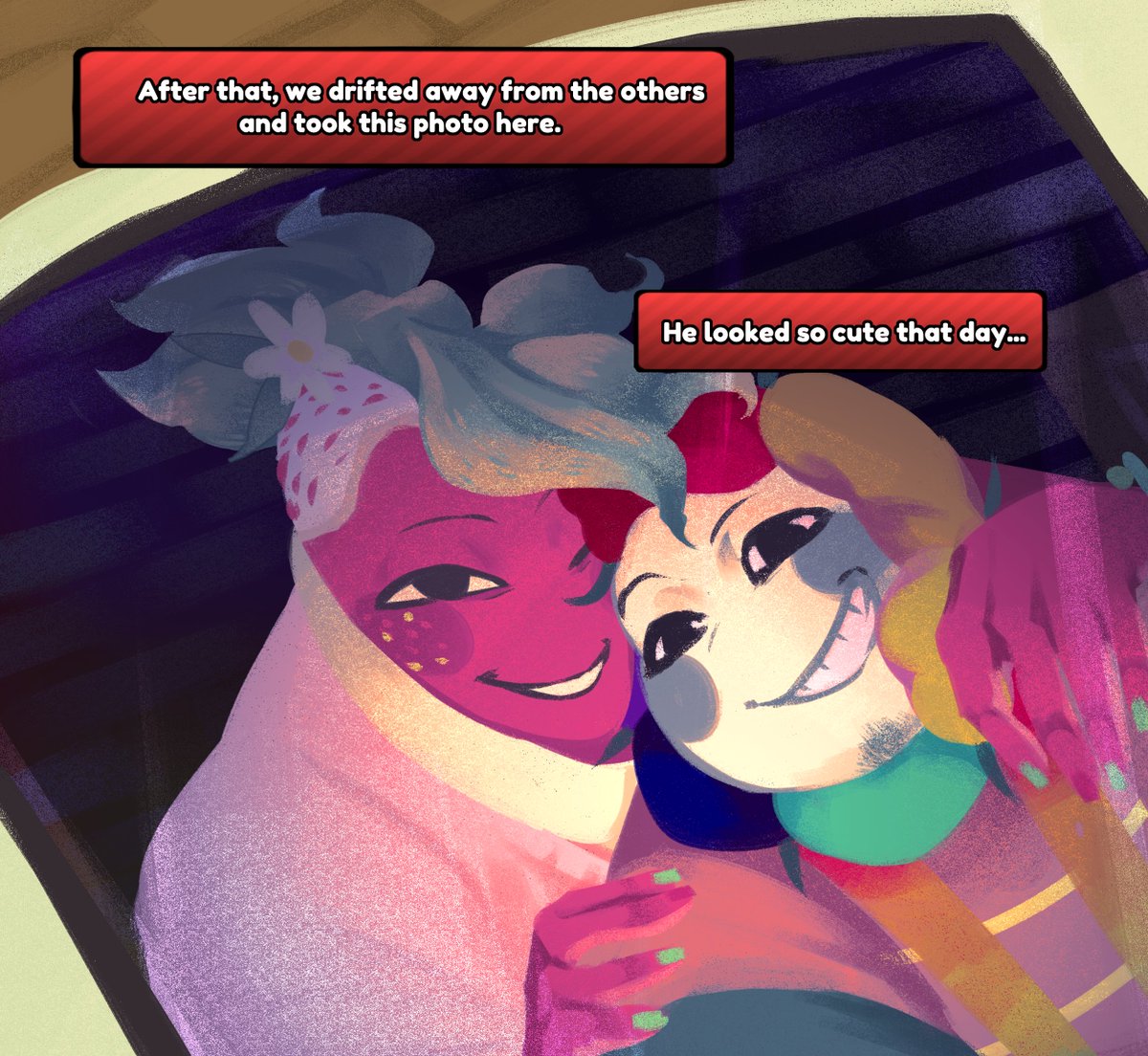 Still working on pages for my ask blog.

Look at these losers bro.😭

#dandysworld #flowerberry #fruitshop