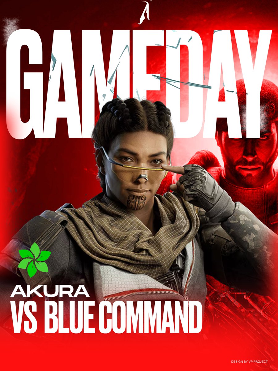 [MATCHDAY ]

Ce soir, notre roster Rainbow Six affronte Blue Command Esports dans le cadre de la #ECLSpringLeague.

 📅Date : 15 avril 2025
 ⏰Heure : 21h30 
 🆚Adversaire : <a href="/BlueCommand_/">BlueCommand_</a> 
 📺Live : twitch.tv/adaem_01 

Supportez nos joueurs dans ce nouveau défi ! ❤️🤍