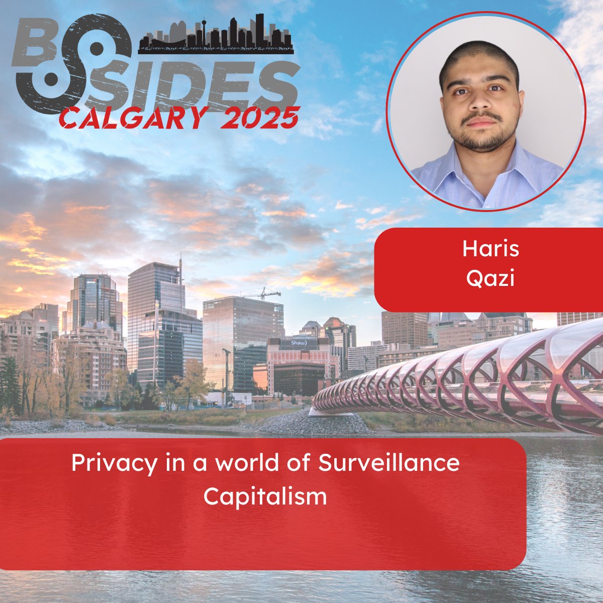 📣 BSides Calgary 2025: Speaker Spotlight! 📣

We're very excited to make a speaker spotlight announcement!

Meet Haris Qazi! Haris will be presenting at BSides Calgary 2025.

Get your tickets here for an event you don't want to miss!

lnkd.in/gBG89Q_r

#bsidescalgary