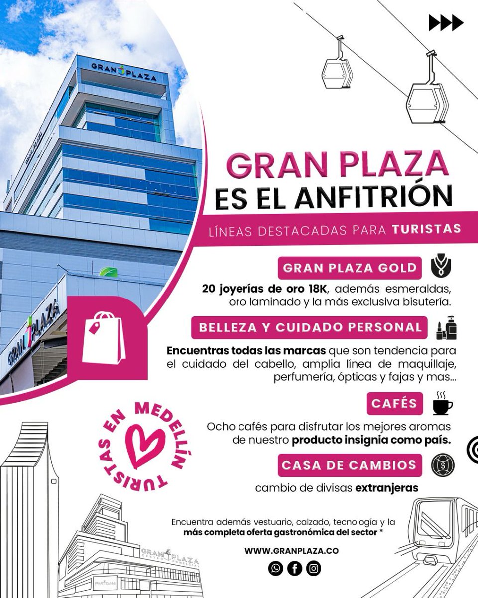 Con gran felicidad compartimos nuestra campaña “ANFITRIONES DEL CENTRO DE MEDELLÍN”.
Una invitación para que los turistas vivan la magia, la cultara y el corazón de nuestra ciudad.
Esta invitación arranca esta Semana Santa, pero continuara durante todo el año.