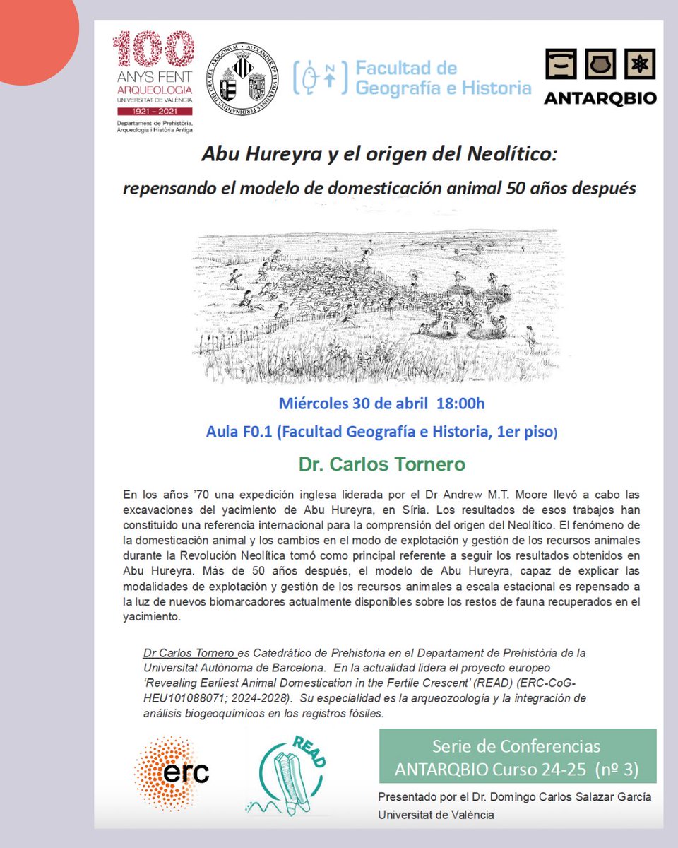 FacGeoiH's tweet photo. 🟠#ConferènciesFacGH_UV #activitatsculturalsfacghuv
#abril
Ací teniu les pròximes conferències del mes!
📍 @facgeografia_historia_uv
#activitatsculturals #activitatsculturalsFacGHUV #conferències #seminaris #congressos #teatre #cinema #tallers #exposicions #presentacions https://t.co/vp8yJNVOkV