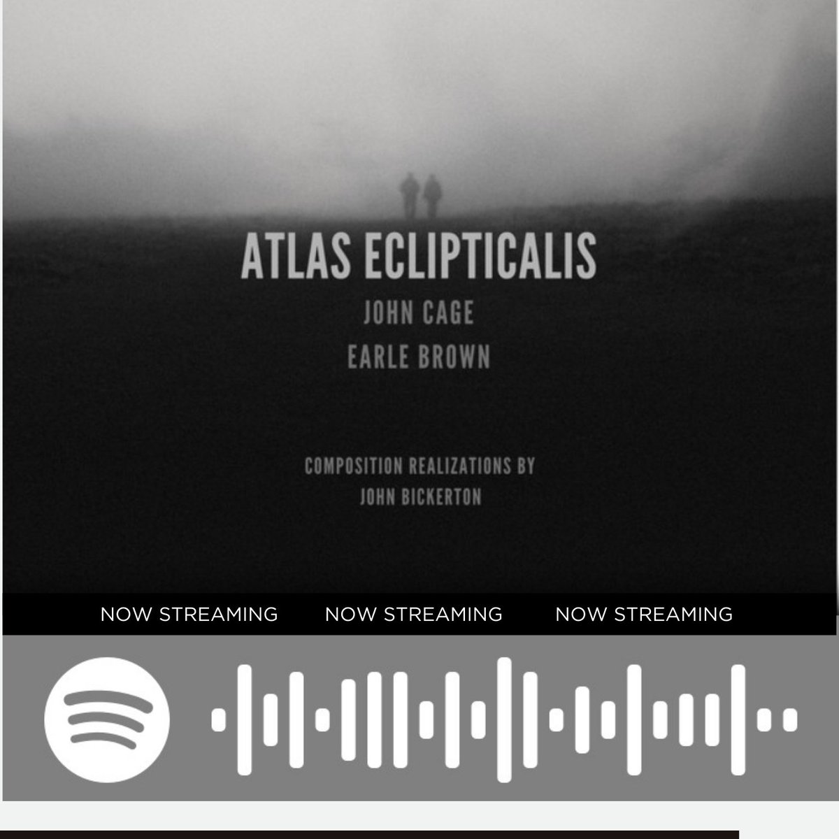 SimpleHarmonic2's tweet image. Spotify streaming code for Atlas Eclipticalis - The Music of John Cage and Earle Brown.
open.spotify.com/album/4uZnjcza…