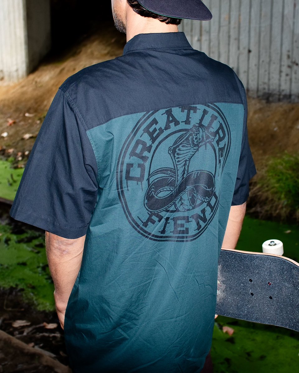 Time to fire it up 🔥 New Summer Apparel is OUT NOW!!  Stroll down to your Local Haunt to cop… You ain’t going want to mis this drop 😈
#CreatureSkateboards #LurkWithUs 

creatureskateboards.com/apparel