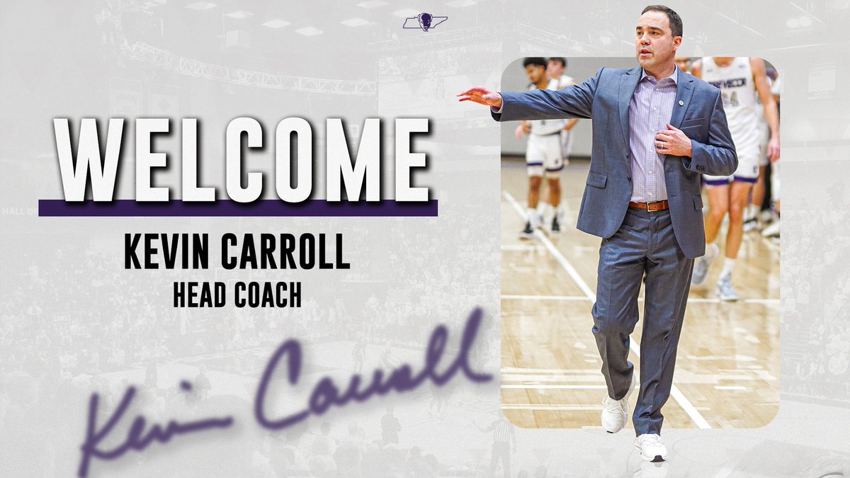 Lipscomb University (@lipscomb) on Twitter photo We're excited to welcome Kevin Carroll as the head basketball coach of the <a href="/LipscombMBB/">Lipscomb Men's Basketball</a> !
#HornsUp | #GoBisons We're excited to welcome Kevin Carroll as the head basketball coach of the <a href="/LipscombMBB/">Lipscomb Men's Basketball</a> !
#HornsUp | #GoBisons