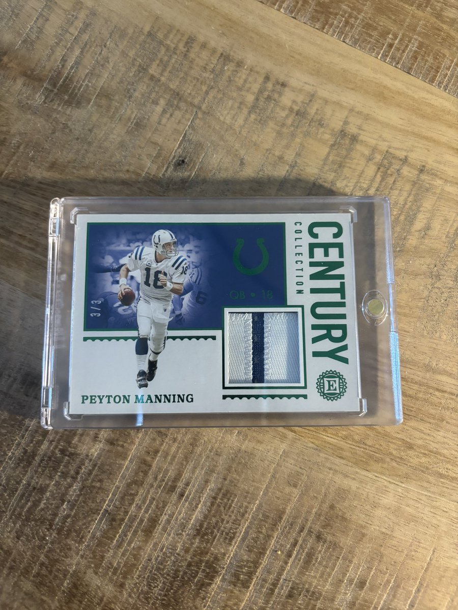PullEmSports's tweet image. Peyton Manning /3 Patch🔥

150 shipped! 

#PullEmSports