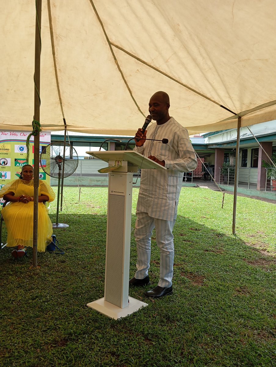 Deliberation from different political parties leaders. It's quite an interactive section between the parties leadership and the electorate commission.

This will foster a good relationship with LASIEC and the chairperson Justice Bola Okikiolu Ighile.