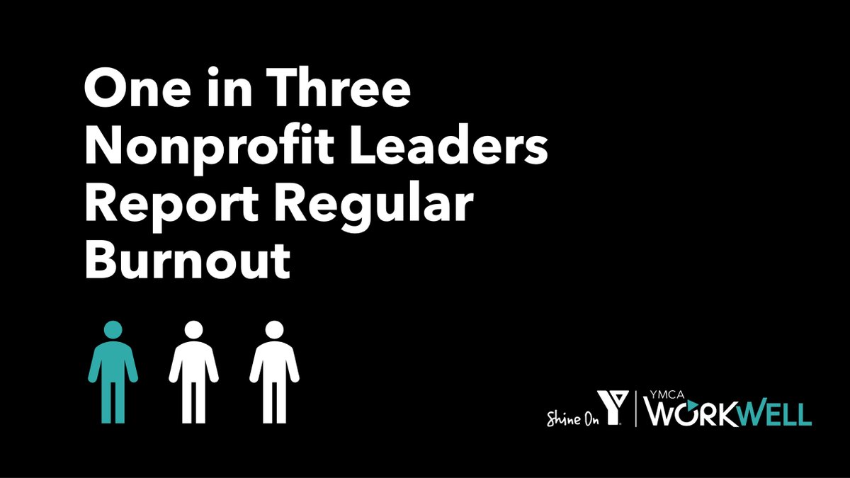 Sometimes a stat stops you in your tracks - and this is one in our data that keeps me up at night.

Our communities rely on our nonprofits and we have to stop treating burnout like it’s part of the job description for leading a mission-driven organization

ymcaworkwell.com/insights-to-im…