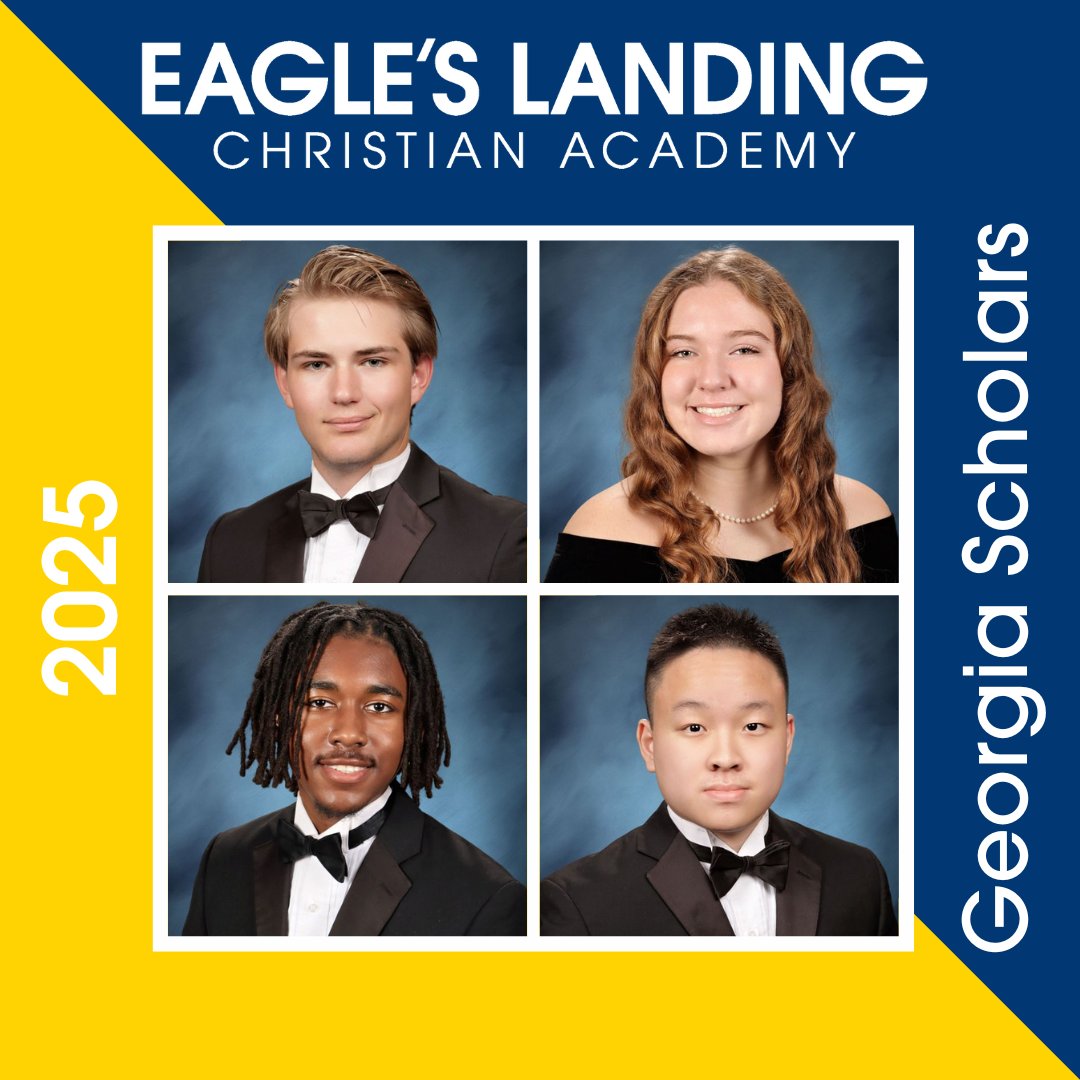 ELCA Chargers (@elcachargers) on Twitter photo The <a href="/georgiadeptofed/">Georgia Department of Education</a> recently recognized 145 graduating seniors as 2025 Georgia Scholars. ๐ท Out of the 5 recipients in Henry County, ELCA is honored to have 4 of them!
Congratulations to each of these students! The <a href="/georgiadeptofed/">Georgia Department of Education</a> recently recognized 145 graduating seniors as 2025 Georgia Scholars. ๐ท Out of the 5 recipients in Henry County, ELCA is honored to have 4 of them!
Congratulations to each of these students!