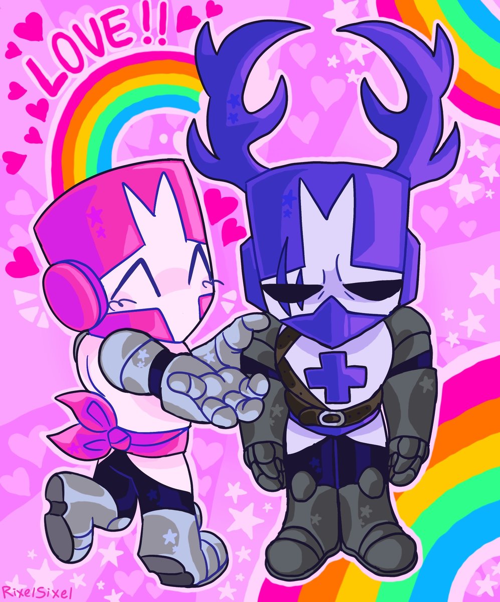 I return with castle crashers art!!!

#castlecrashers #art #digitalart #LOVE