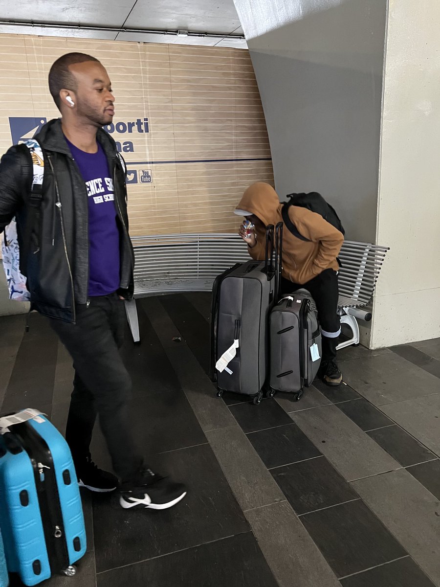 ScienceTech's tweet image. Science Skills arrived in Rome/Italy on Sunday, April 13th after flying overnight to the Rome (FCO) airport.