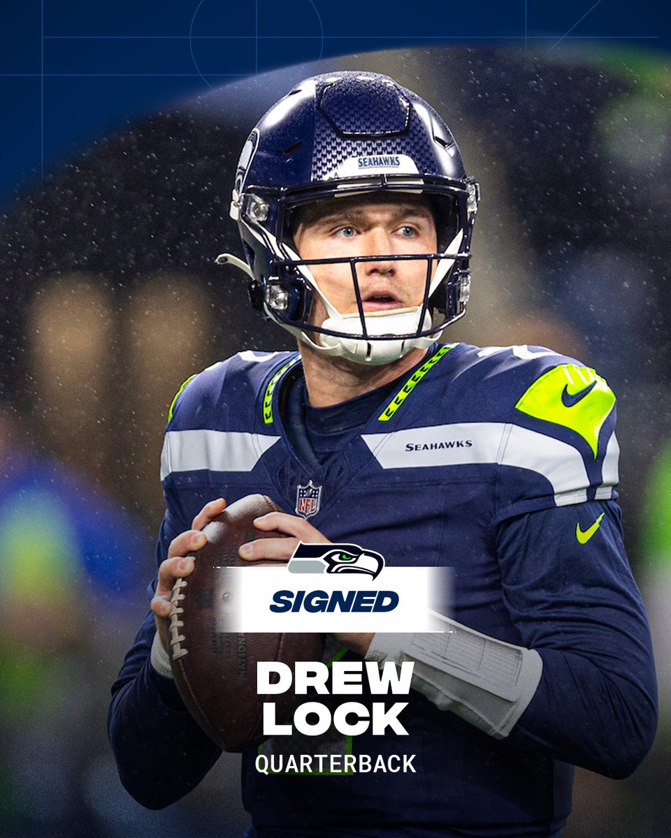 So we meet again. We've signed QB Drew Lock.

📰 » shwks.com/4e31o6z9