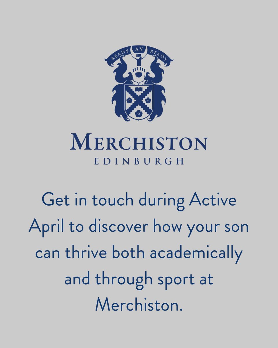 At Merchiston, hockey isn’t just a sport — it’s a pathway for development, performance, and discovery. 🏑

This Active April, we’re celebrating an environment where boys are encouraged to challenge themselves, try something new, and fall in love with sport.

#ActiveApril
