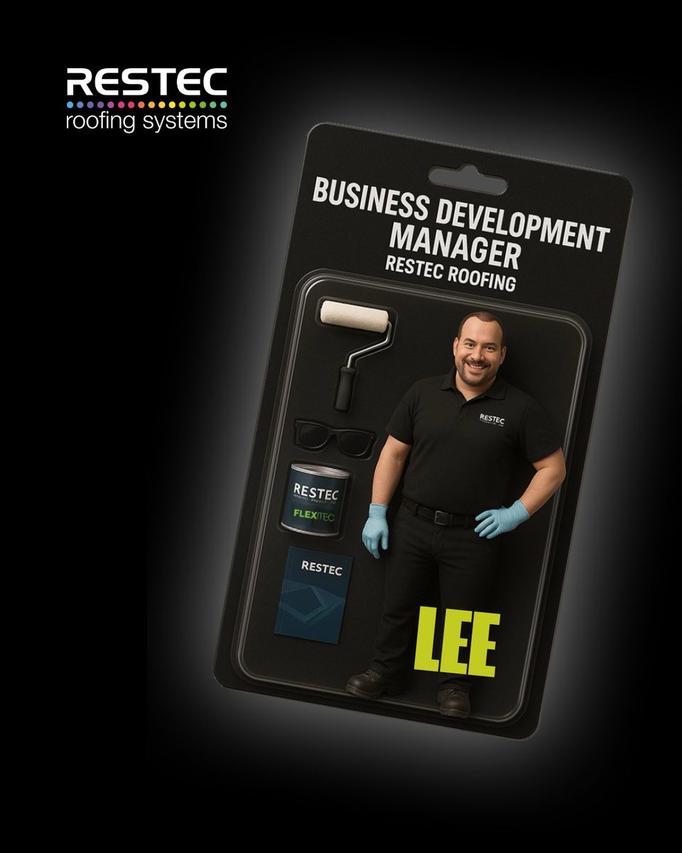 RestecRoofing's tweet photo. ๐จRESTEC Action Figures - COMING SOON ๐
Get your hands on our limited-edition collectibles!ย
They come equipped with legendary roofing skills & extreme waterproofing powers! ๐ฆ
Collect them all today! ๐คฉ
#restecroofingsystems #liquidroofing #flatroofing #actionfigures https://t.co/fvjL1xEK6o