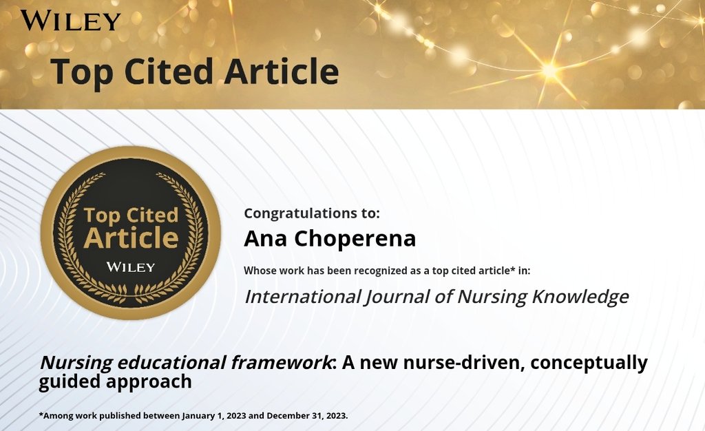 Ana Choperena (@anachoperena) on Twitter photo ✨️✨️ We are delighted to receive this recognition for our Nursing Educational Framework #NEF <a href="/enfermeriaunav/">Facultad Enfermería</a> <a href="/unav/">Universidad de Navarra</a>
A wonderful team!! ✨️✨️ We are delighted to receive this recognition for our Nursing Educational Framework #NEF <a href="/enfermeriaunav/">Facultad Enfermería</a> <a href="/unav/">Universidad de Navarra</a>
A wonderful team!!