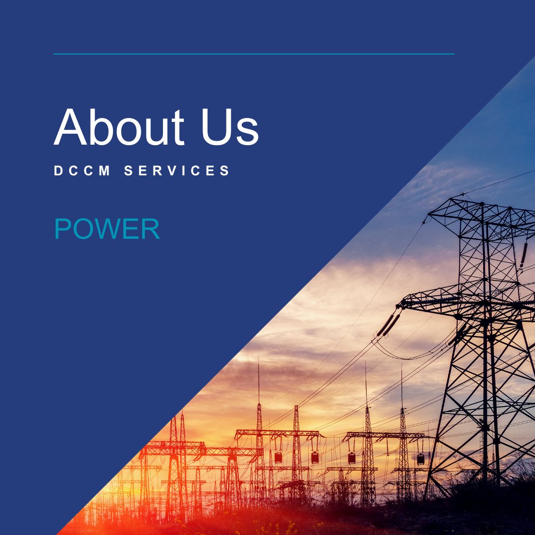 WeAreDCCM's tweet photo. Our Power service delivers innovative, reliable solutions for energy infrastructure across the country—from transmission and distribution to renewables and EV charging. We’re committed to driving the future of power, safely and efficiently. https://t.co/lyzh2VgHB9