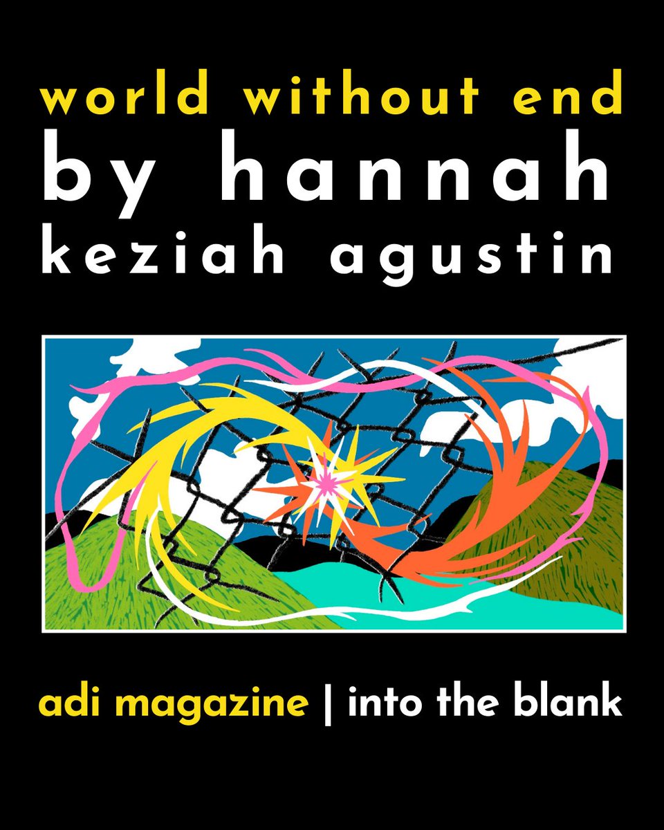 "Despite being separated by a steel boundary, and despite being unable to close the space between us, we hugged as if our lives depended on it, as if family wasn’t made to be broken." 

<a href="/hannkeziah/">keziah</a>'s new essay, "World Without End," is out today!

Read: adimagazine.com/articles/world…