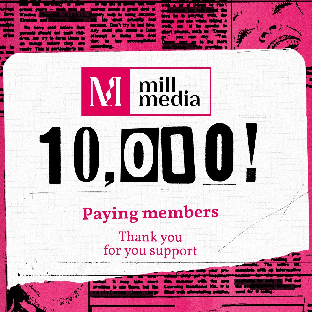 Joshi Herrmann (@joshi) on Twitter photo 🚨 There are now 10,000 readers paying for <a href="/millmediauk/">Mill Media</a> journalism! Big milestone for our team, who are inspiring a renaissance in high quality local journalism that would have been scarcely believable when we started out. Thanks to everyone who has backed us. 🚨 There are now 10,000 readers paying for <a href="/millmediauk/">Mill Media</a> journalism! Big milestone for our team, who are inspiring a renaissance in high quality local journalism that would have been scarcely believable when we started out. Thanks to everyone who has backed us.