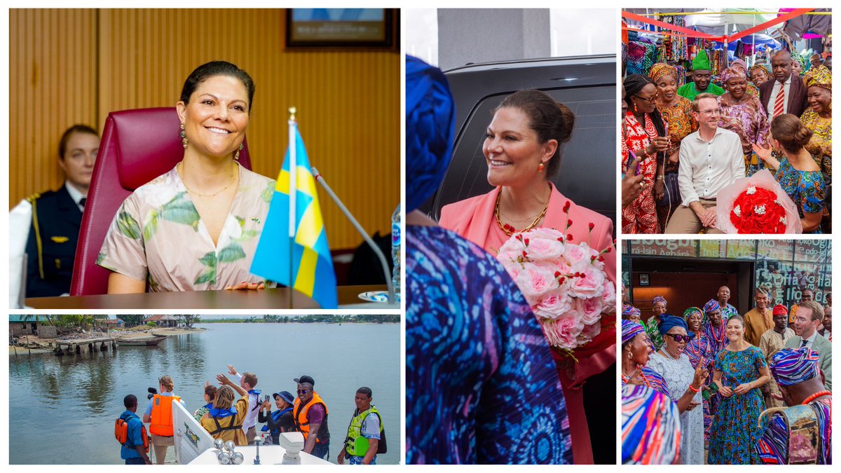 Last week, we had the utmost privilege to host HRH the Crown Princess Victoria of Sweden and Sweden’s Minister for Infrastructure and Housing <a href="/andreas_carlson/">Andreas Carlson</a> in Nigeria!

#SwedenInNigeria #HRHCrownPrincessInNigeria