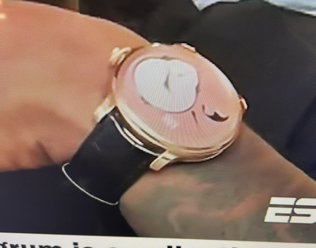 YesJustAndy's tweet photo. What #watch is @RichPaul4 wearing on the @PatMcAfeeShow? I mean…that thing looks amazing! #KlutchSports #MensFashion #ForTheBrand https://t.co/zahizMKL3v