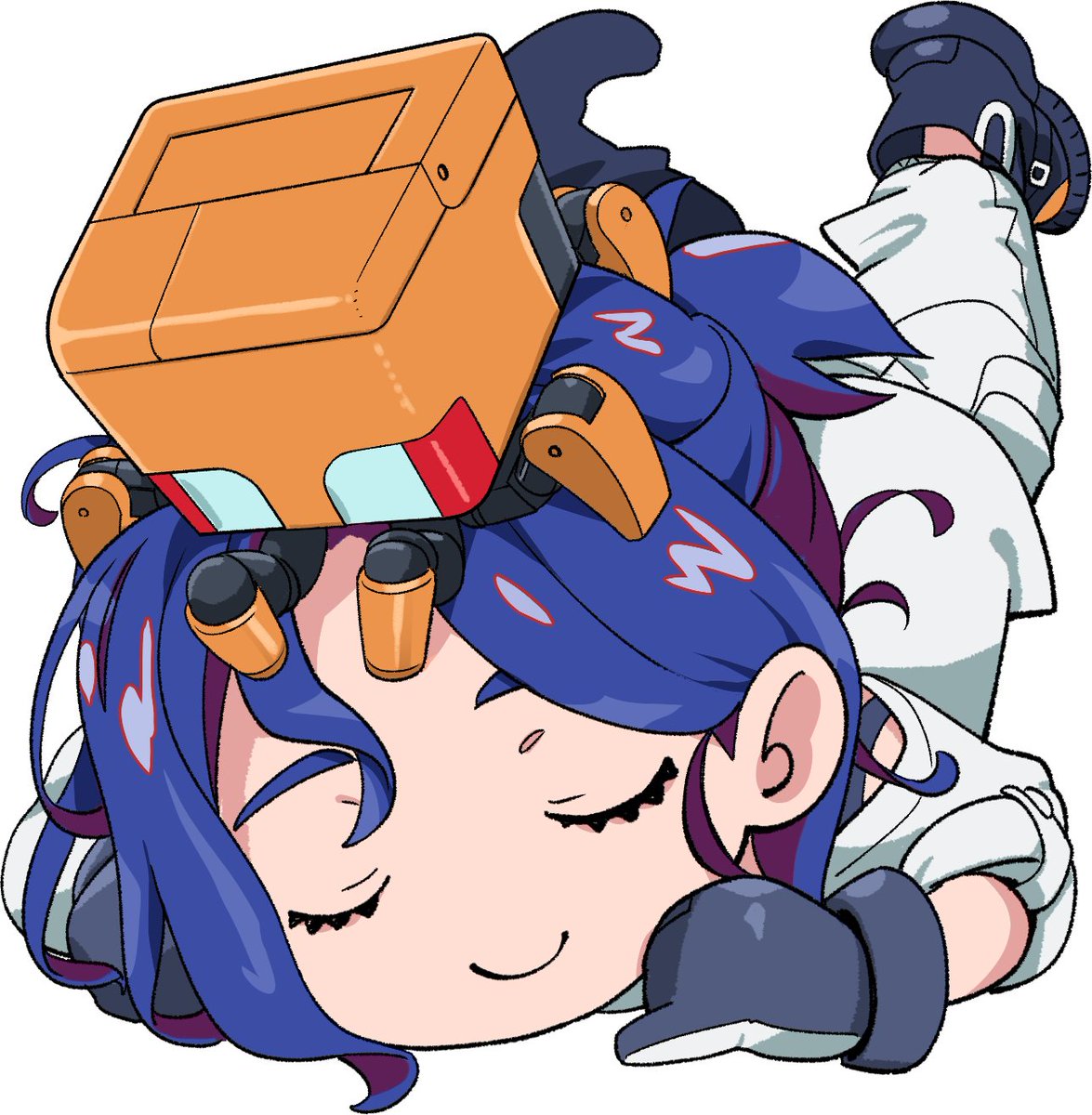 シュウジ「TVがジークアクス初見の皆様、来週はシュウジくん(ガンダムの妖精)とコンチ(こい」|琥珀茶房🐾J庭53/あ18aのイラスト