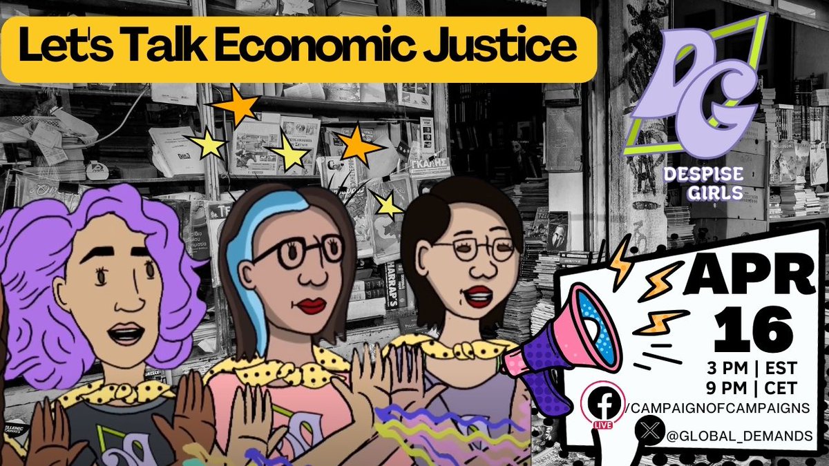 🎙️ WE'RE BACK!

Tomorrow at 3 PM EST / 9 PM CET, Let’s Talk Economic Justice returns with our first episode of the year! 🥳

We’re spilling the tea on the must-know gossip in the economic justice movement 👀📢

🚨 Don’t miss it.

🔥 Set your reminder NOW!!!