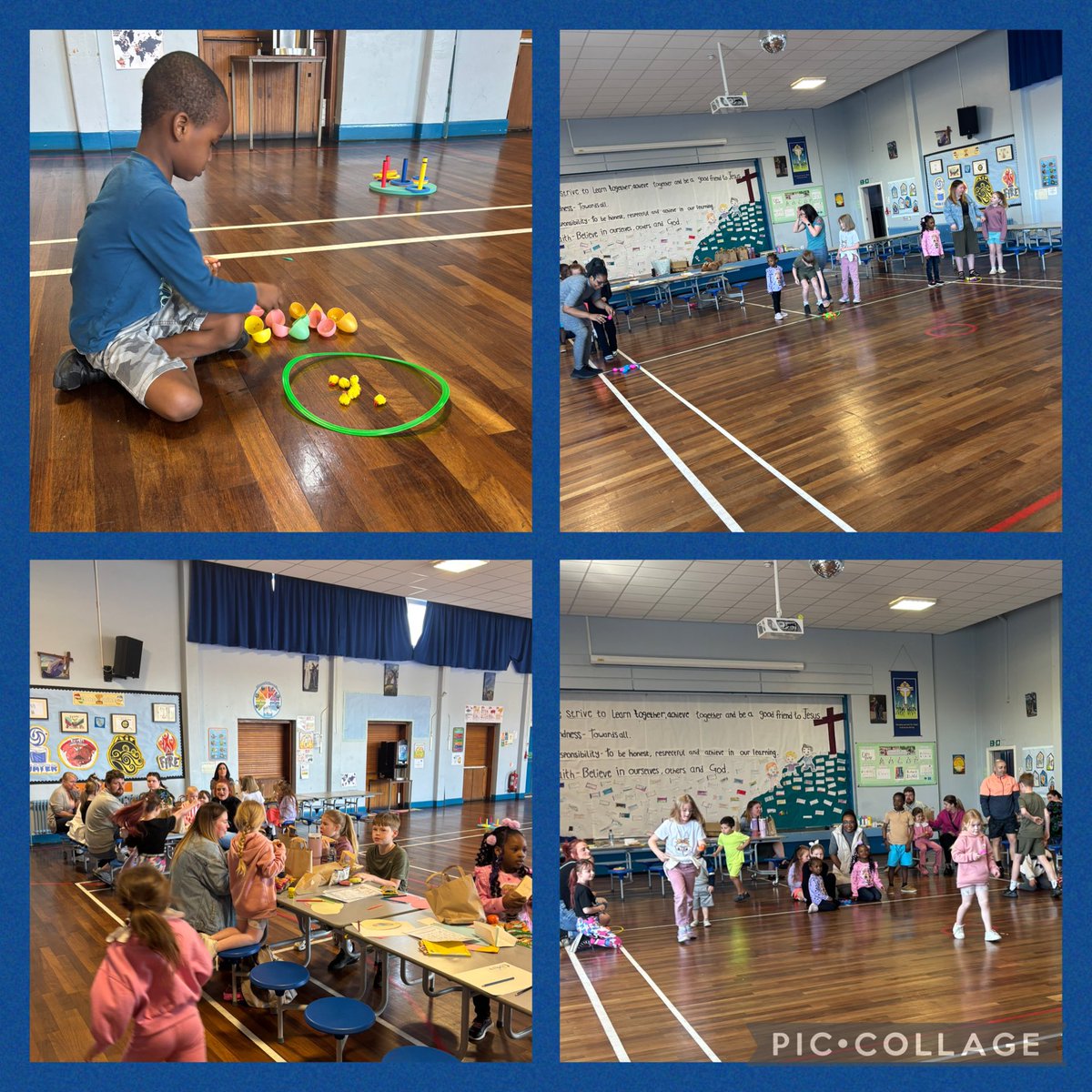 Family learning session yesterday <a href="/MountCarmelPS/">Mount Carmel Primary</a> was full of Easter 🐣 STEM challenges! <a href="/LHillanFowler9/">Lesley Hillan-Fowler</a> <a href="/EACHWBteam/">EAC Health & Wellbeing</a> <a href="/EacEducation/">EAC Education</a> <a href="/EACattainment/">EAC Attainment Challenge Team</a>