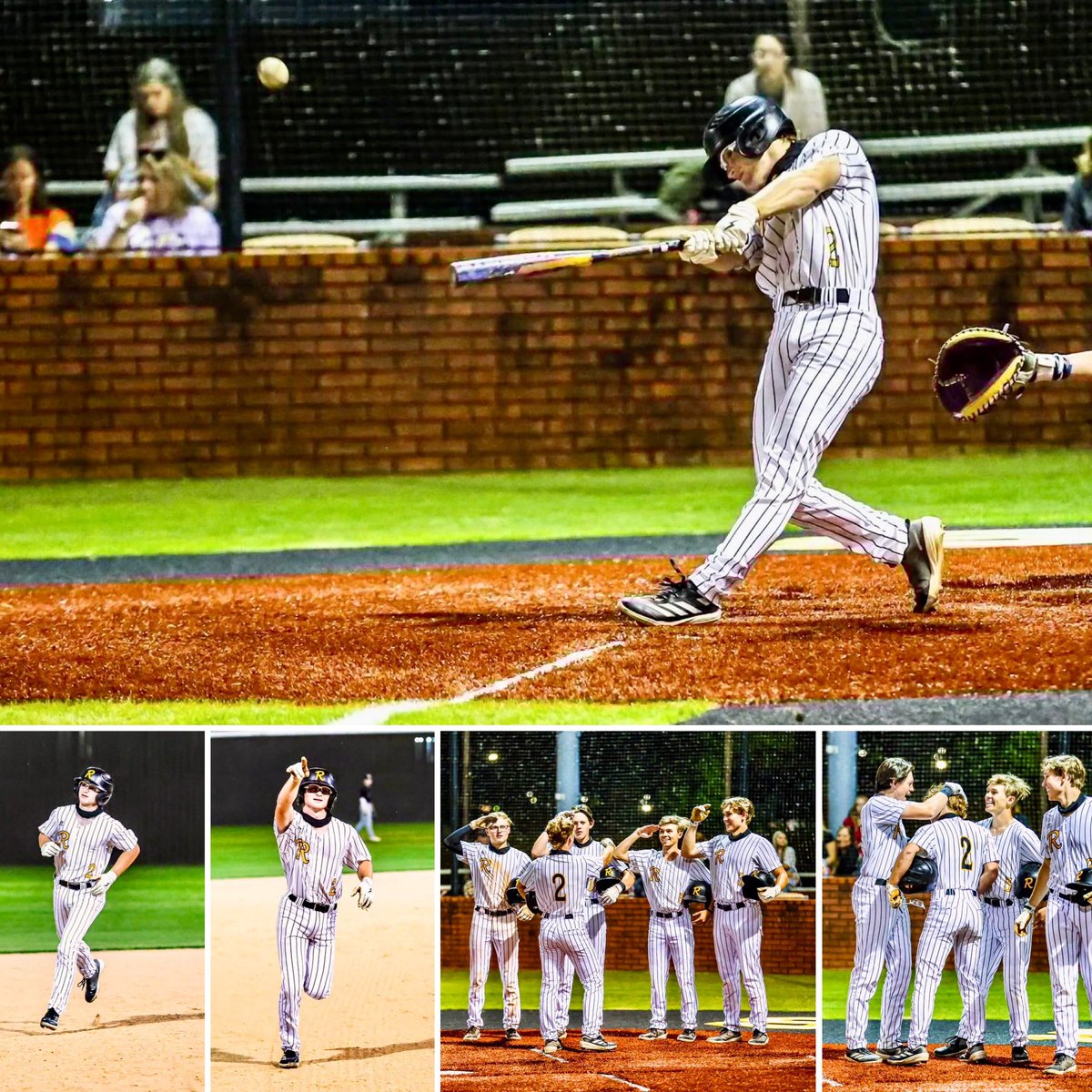 Walk Off Grand Slam on Senior Night. . . Priceless!!🙏🙏