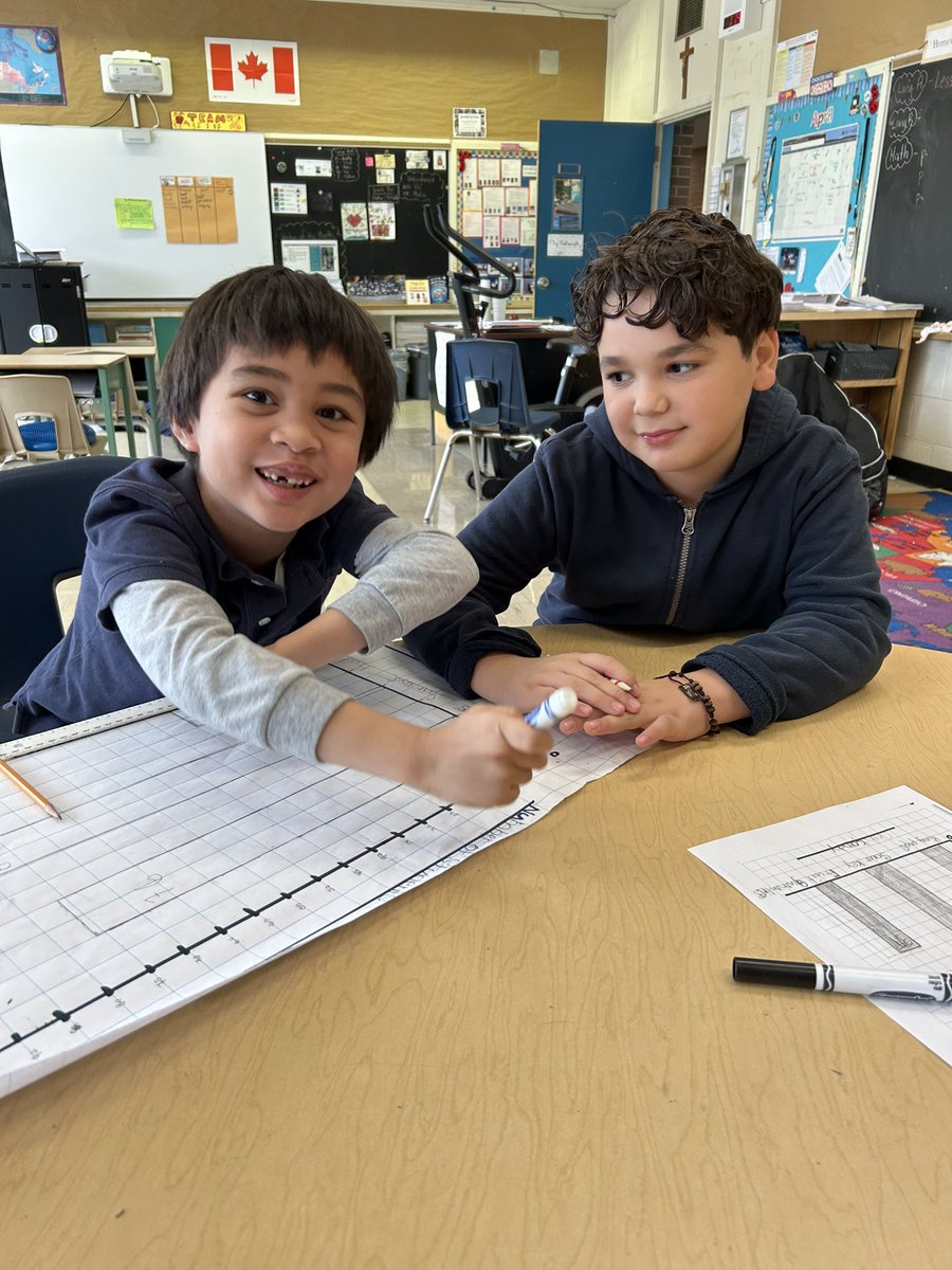Piotrok's tweet image. Team 218 has a visit from our Principal @4catholiced during our math class. Thanks for your help Ms. D with finalizing our survey graph work! @TCDSB @TCDSB_RDAddario @TrusteeDAmico @Maria3397143141