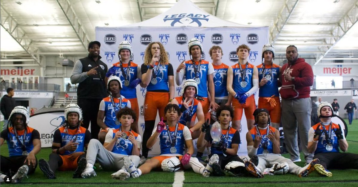 Legacy R1SE won the 15u Division Legacy Great Lakes 7v7 Tournament