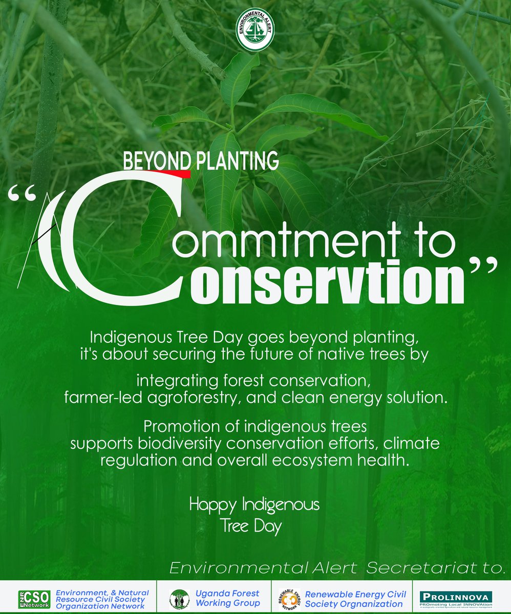 Environmental Alert (@env_alert) on Twitter photo Happy Day Of Indigenous Trees.
#BeyondplantingACommitmenttoConservation.
<a href="/tree_adoptionug/">Tree Adoption Uganda</a> <a href="/UNODC/">UN Office on Drugs & Crime</a> <a href="/min_waterUg/">MINISTRY OF WATER AND ENVIRONMENT 🇺🇬</a>, <a href="/TotalEnergiesUG/">TotalEnergies Uganda</a>, <a href="/SuedwindAustria/">Südwind</a>, <a href="/WWF/">WWF</a>, <a href="/IOM_Uganda/">IOM Uganda 🇺🇳</a>, <a href="/ECOTRUST_Ug/">ECOTRUST</a> <a href="/RegenerateAfri/">Regenerate Africa</a> Happy Day Of Indigenous Trees.
#BeyondplantingACommitmenttoConservation.
<a href="/tree_adoptionug/">Tree Adoption Uganda</a> <a href="/UNODC/">UN Office on Drugs & Crime</a> <a href="/min_waterUg/">MINISTRY OF WATER AND ENVIRONMENT 🇺🇬</a>, <a href="/TotalEnergiesUG/">TotalEnergies Uganda</a>, <a href="/SuedwindAustria/">Südwind</a>, <a href="/WWF/">WWF</a>, <a href="/IOM_Uganda/">IOM Uganda 🇺🇳</a>, <a href="/ECOTRUST_Ug/">ECOTRUST</a> <a href="/RegenerateAfri/">Regenerate Africa</a>