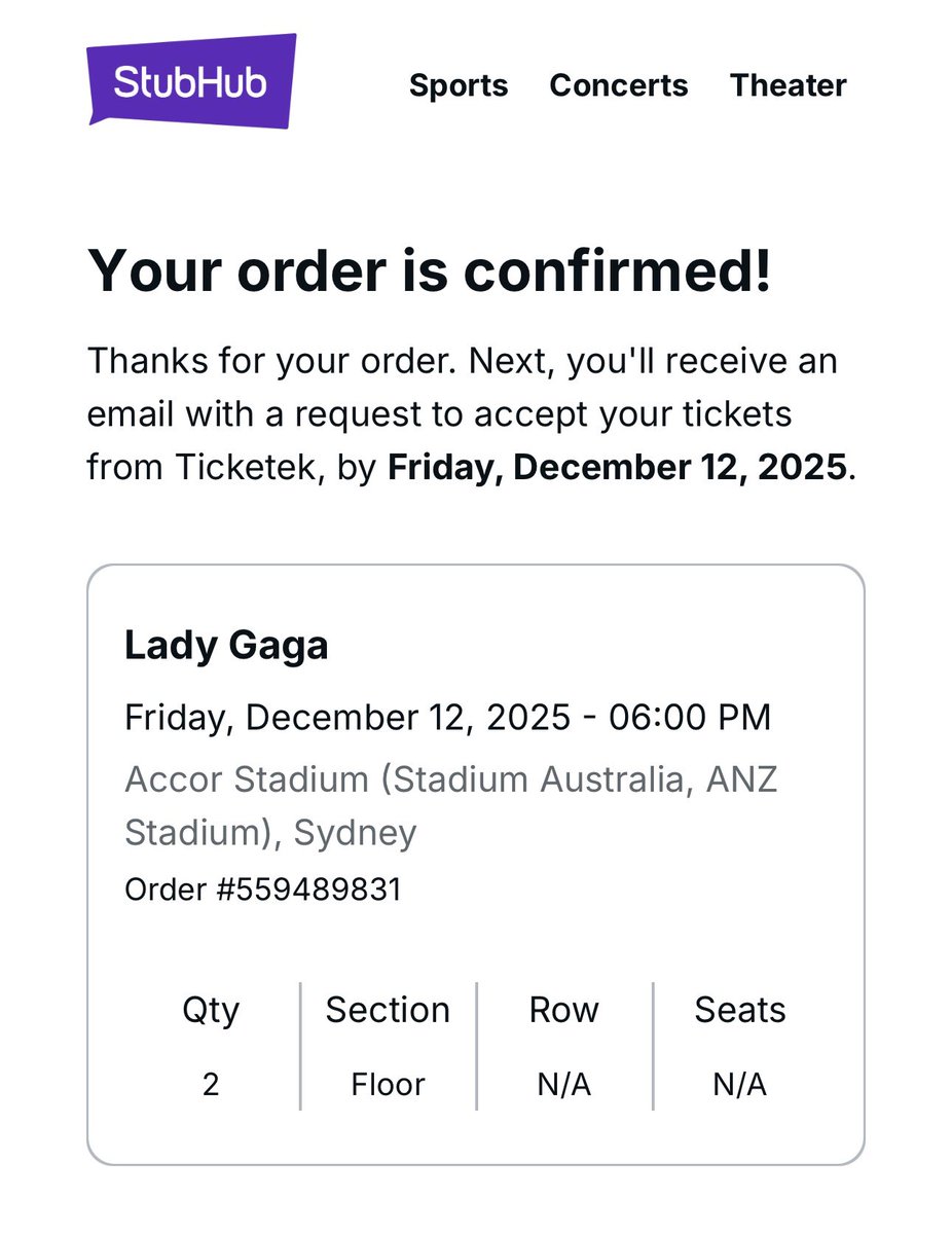 When your new country has actual consumer protection laws as opposed to zero and you can comfortably purchase concert tickets again! 

<a href="/ladygaga/">Lady Gaga</a> see you so soon!