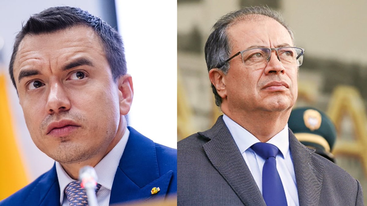 AlertaMundoNews's tweet photo. 🇨🇴🇪🇨 | Gustavo Petro no reconoce victoria de Daniel Noboa en Ecuador y expresa: “Informes que recibo son preocupantes”. https://t.co/Jk2qwIcE6J