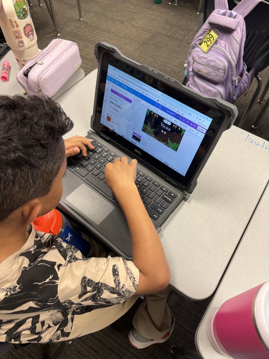 Janelle Allen, M.Ed. (@techcoachallen) on Twitter photo So fun sharing a video project with <a href="/Rockin_Rhinos/">Rylander Elementary</a> 🦏 4th graders, where they are animating their reimagined fairytales/folktales/fables. ❤️ seeing their imagination come to life using <a href="/CanvaEdu/">Canva Education</a> 💻to share their stories! 📓<a href="/kisdelemtech/">KISD Elementary Tech</a> So fun sharing a video project with <a href="/Rockin_Rhinos/">Rylander Elementary</a> 🦏 4th graders, where they are animating their reimagined fairytales/folktales/fables. ❤️ seeing their imagination come to life using <a href="/CanvaEdu/">Canva Education</a> 💻to share their stories! 📓<a href="/kisdelemtech/">KISD Elementary Tech</a>