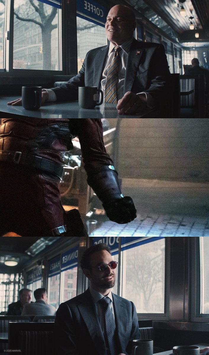 disneyplusla's tweet photo. Llegó el momento. Abre cada imagen para revivir momentos épicos. 

El final de temporada de #DaredevilBornAgain ya está en #DisneyPlus. https://t.co/VigIsblrFI