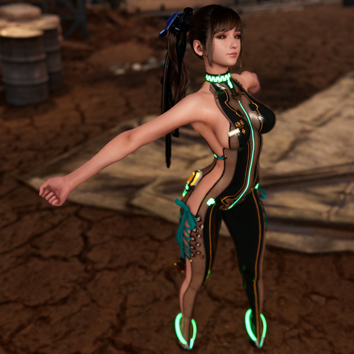 EVE 💚🖤 #StellarBlade