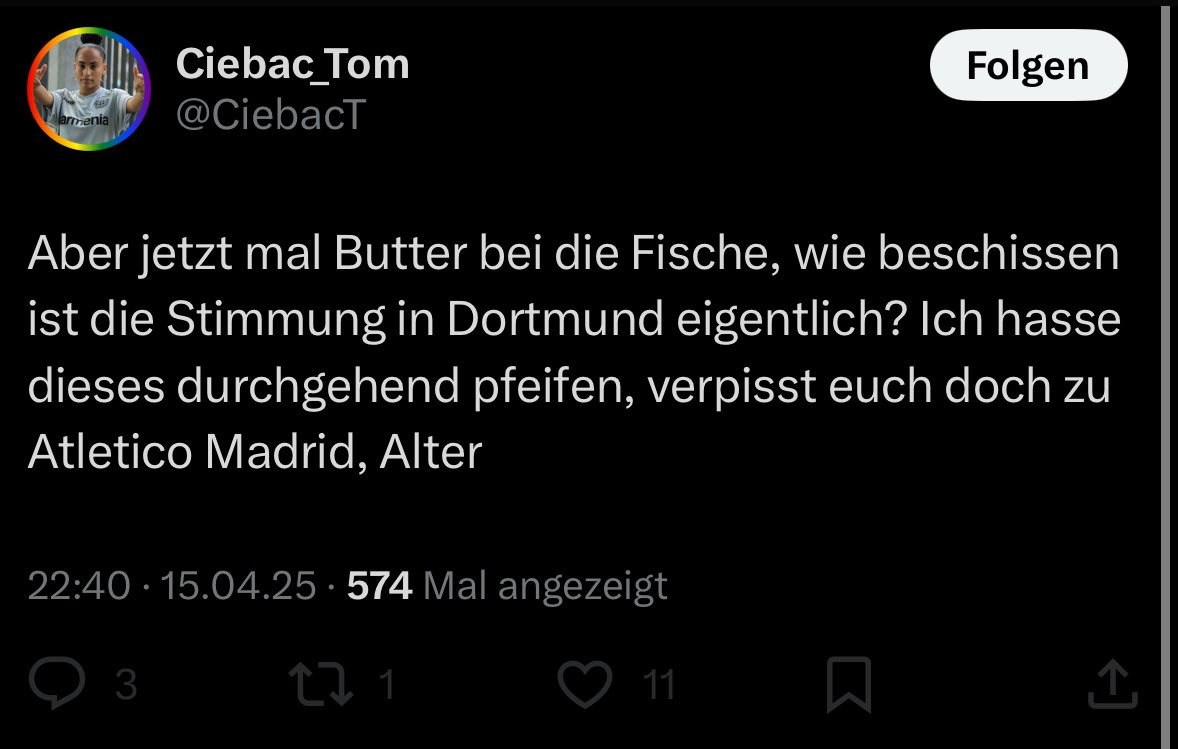 Domenik221001's tweet image. Oder du hältst einfach dein Maul Tom :))

Wäre manchmal besser du 🐶🐶