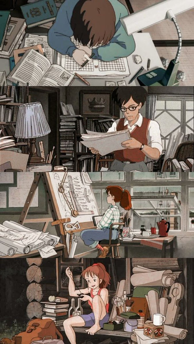 TheGhibliFamily's tweet photo. ghibli workspaces https://t.co/zr2fj1ZEgW