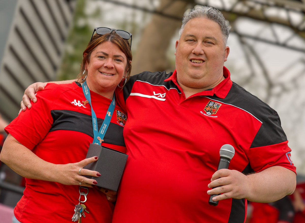 Bristol & District Junior Rugby Combination (BJC) (@bristolbjc) on Twitter photo Congratulations to the BJC's very own U14 Cup & Plate organiser, Gemma Beake, who has become the first ever female winner of the <a href="/OldRedsRFC/">Old Redcliffians RFC</a> Clubman of the Year (time for a change of name to the award)
<a href="/BSDistrictRugby/">Bristol & District Rugby Football Combination</a> <a href="/swsportsnews/">South West Sports News</a> <a href="/GRFUrugby/">#GRFU</a> Congratulations to the BJC's very own U14 Cup & Plate organiser, Gemma Beake, who has become the first ever female winner of the <a href="/OldRedsRFC/">Old Redcliffians RFC</a> Clubman of the Year (time for a change of name to the award)
<a href="/BSDistrictRugby/">Bristol & District Rugby Football Combination</a> <a href="/swsportsnews/">South West Sports News</a> <a href="/GRFUrugby/">#GRFU</a>