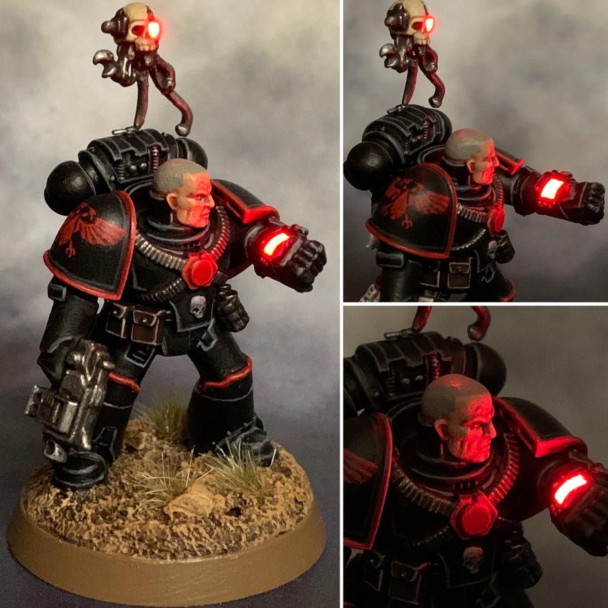 chris_buxey's tweet image. I’m using #TutorialTuesday to remind everyone of all the free LED miniature tutorials on my website. 😊 This week it’s my short-form ‘32/40mm Base Lighting Kit from Small Scale Lights’ tutorial.
👉 chrisbuxeypaints.com/2020/08/29/inq…
#WarhammerCommunity 
#PaintingWarhammer