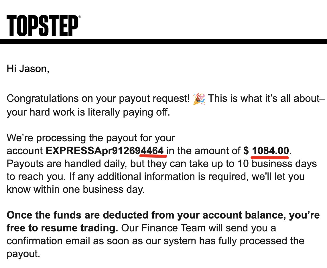 zerodayjay's tweet photo. $3242 requested from @topstep ... thanks for having me on @topsteptv again! Looking forward to the next one!!! #topstep #topsteptv #propfirmtrading #habitualpayouts #FORTHESTREAM https://t.co/V03OqhEaZF