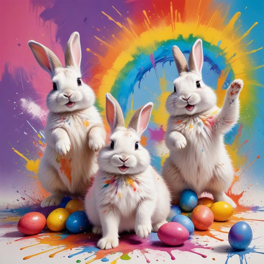 BarkCanvasNFT's tweet image. Good morning #SplatterLegions fam !!!

Already in the middle of the #Easterweek and the SL is trending !!!

Our special themed #EasterNFT is available with the rare #Easterbunnies hopping around !😃🐰

SL360 @ 1.5POL on #Polygon 
🔗opensea.io/assets/matic/0…

1/125 #NFT #AnimalsNFT