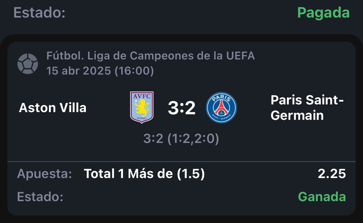 seleccionProArg's tweet photo. Linda jornada de Champions League en el canal 🤩⚽️🍿

Stake 8 cuota 2.05 ✅🧤🇦🇷🇫🇷
Stake 5 cuota 2.25 ✅⚽️⚽️🏴󠁧󠁢󠁥󠁮󠁧󠁿

Todo esto y más GRATIS en nuestro canal de Telegram, enlace en el primer comentario 👇🏼 https://t.co/Olr997KcqM