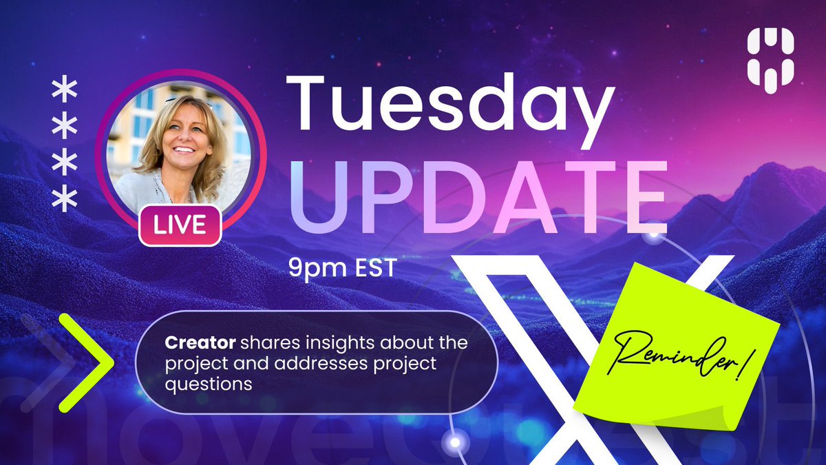 MoveQuestMQT's tweet photo. ✨ Tuesday Update - Reminder! 📷 Join us this EVENING at 9PM EST for a live update! 

📷 Tune in here: https://t.co/jtf4Ii6e6J…

#Crypto #Cryptocurrency #Bitcoin #Blockchain #AVAX #CryptoNews #CryptoTrading #Move2earn https://t.co/Wibl3koKWO