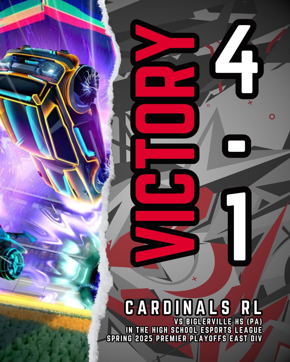 Cardinals RL complete the runback against Biglerville HS (PA) and move onto the Grand Finals of the #HSEL Spring 2025 Premier Playoffs - rematch against Middletown HS (NY) begins at 5pm on Thursday! #GoCards