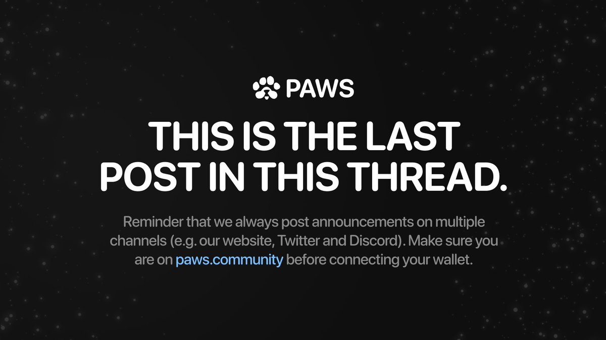 PAWS Labs tweet media