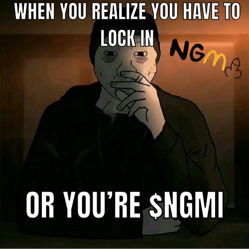 NGMI_Community's tweet photo. Lock tf in.

$NGMI

Ca: CV4G3dD8FGqTtFLGMf9a2aaxnyzTprXWfjsMUgPJpump

#Crypto #Solana #memecoin https://t.co/dXJEPHBSL8
