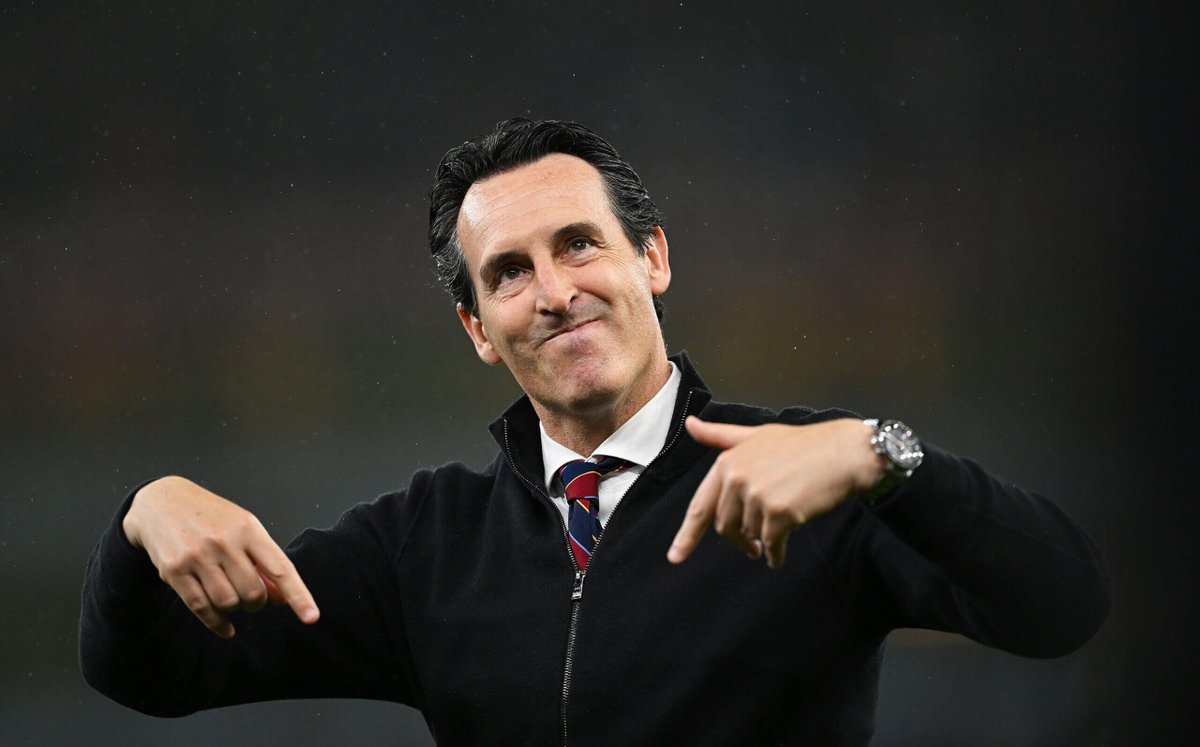 TouchlineX's tweet image. 🗣️ Unai Emery: "I'm proud of the team and, at the same time, I'm ambitious in the sense of being demanding... We competed well, but we have to make it natural to face teams like PSG."