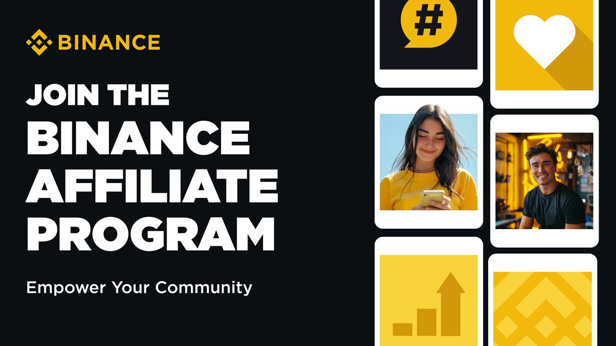 binance's tweet image. Love crypto and have a following? 

Turn your passion into 💰 by earning up to 50% commission on every trade from your referrals through the #Binance Affiliate Program now!  

Learn more 👉 binance.com/en/blog/commun…